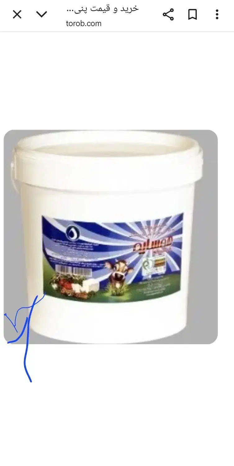 سطل ودبه پنیر پلاستیکی 10 کیلوئی|ظروف نگهدارنده، پلاستیکی، یکبارمصرف|قم, انصارالحسین|دیوار