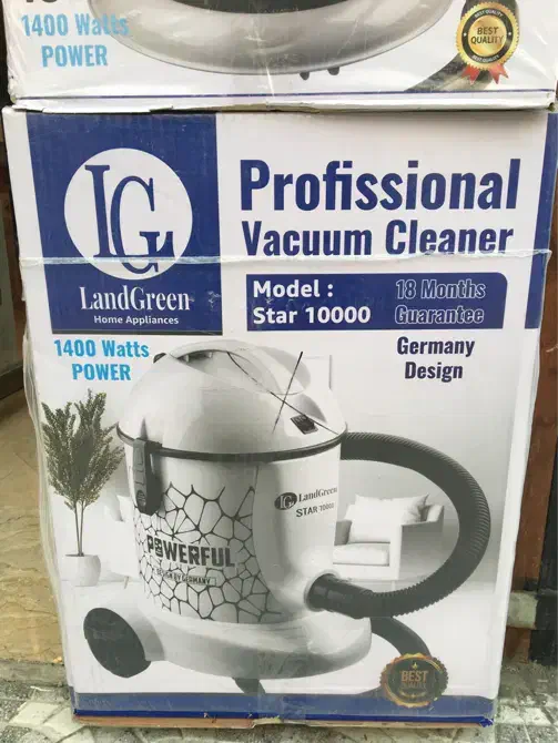 جاروبرقی سطلی لند گرین مدل ۱۰۰۰۰ استار|جاروبرقی، جارو شارژی، بخارشو|تهران, توحید|دیوار