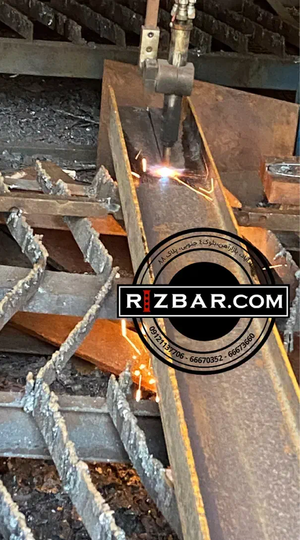 تیرآهن اصفهان کرمانشاه یزد شبکه زنبوری قوطی ستونی|مصالح و تجهیزات ساختمان|تهران, مخصوص|دیوار