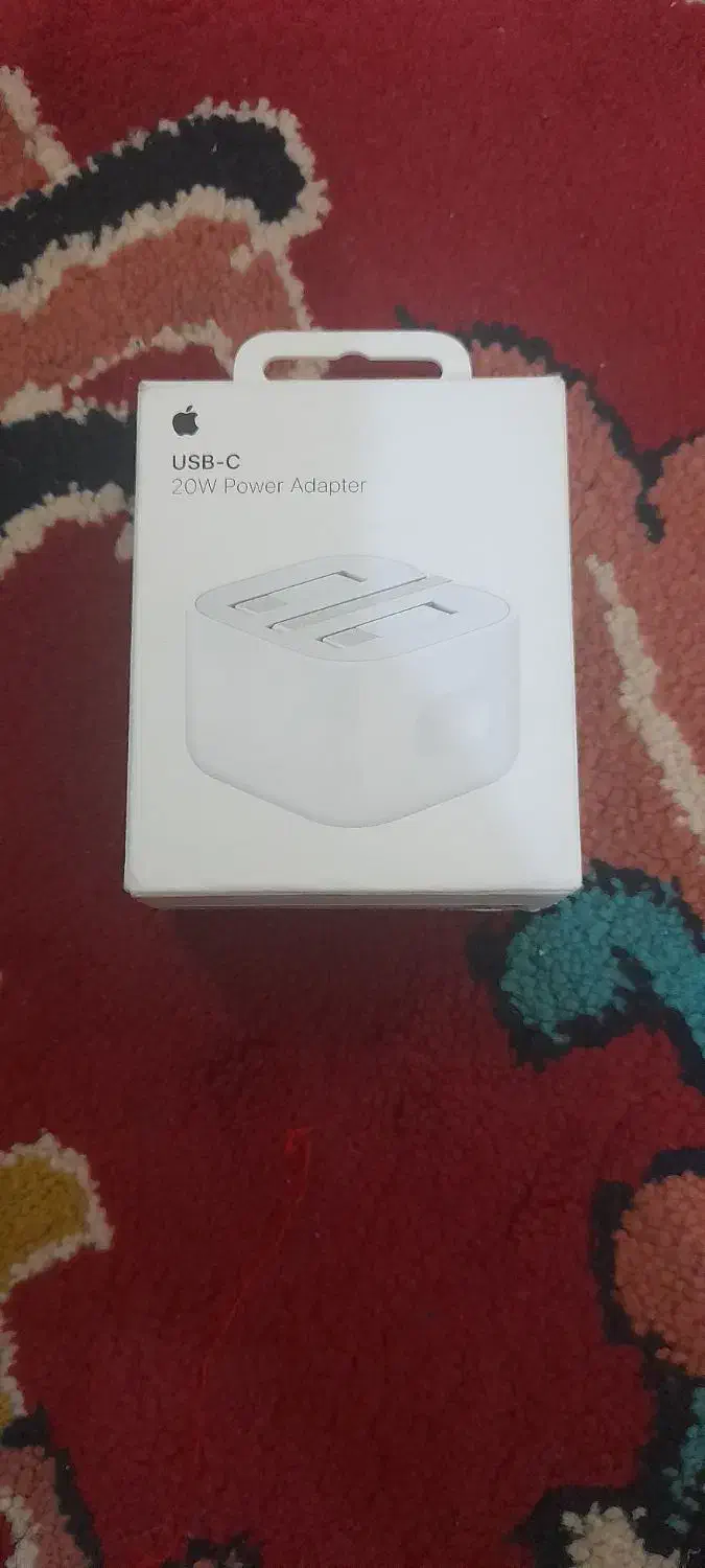 کله شارژر آیفون ۲۰ وات همراه با تبدیل اورجینال نو|لوازم جانبی موبایل و تبلت|تبریز, |دیوار