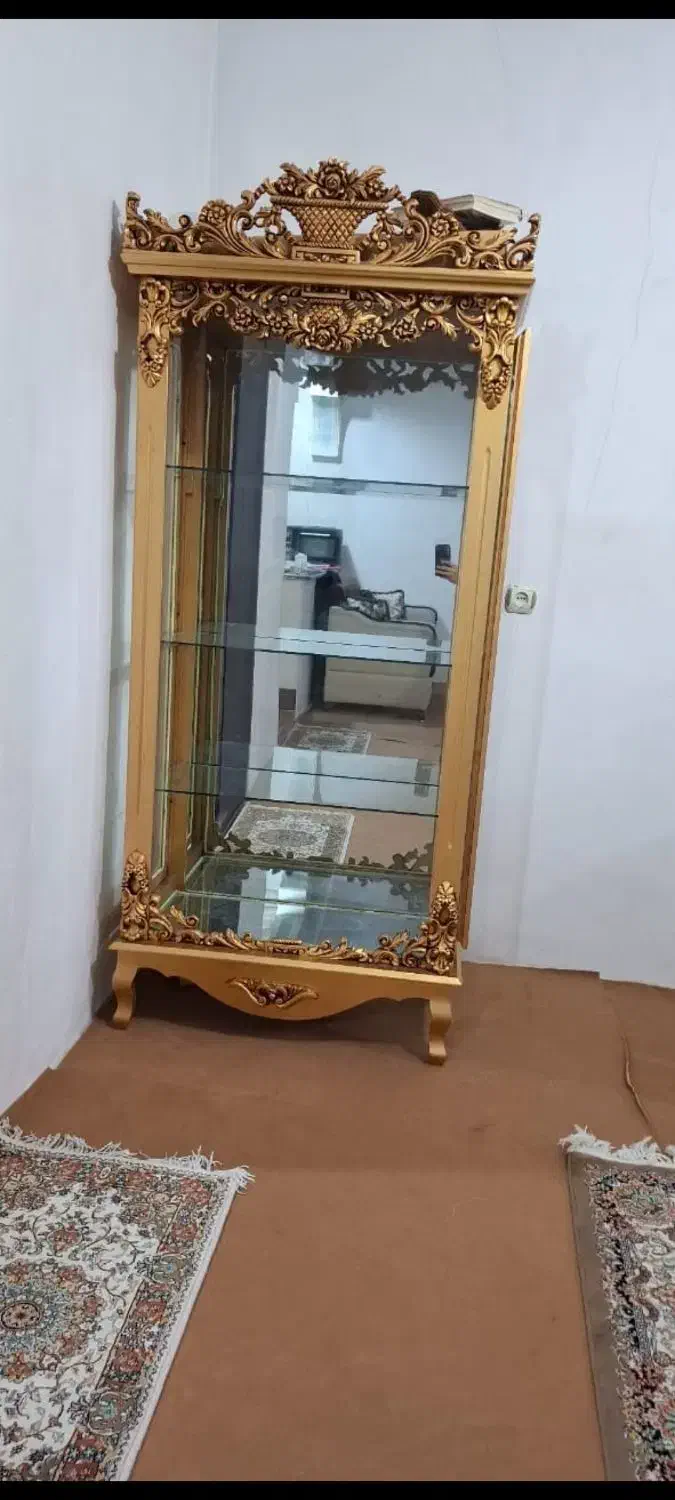 بوفه چوبی|بوفه، ویترین، کنسول|ماکو, |دیوار