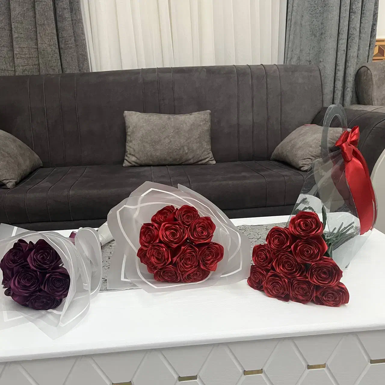 انواع گل ربانی شمعی و مخملی  ۱۷ هزار تومان|گل مصنوعی|ابهر, |دیوار