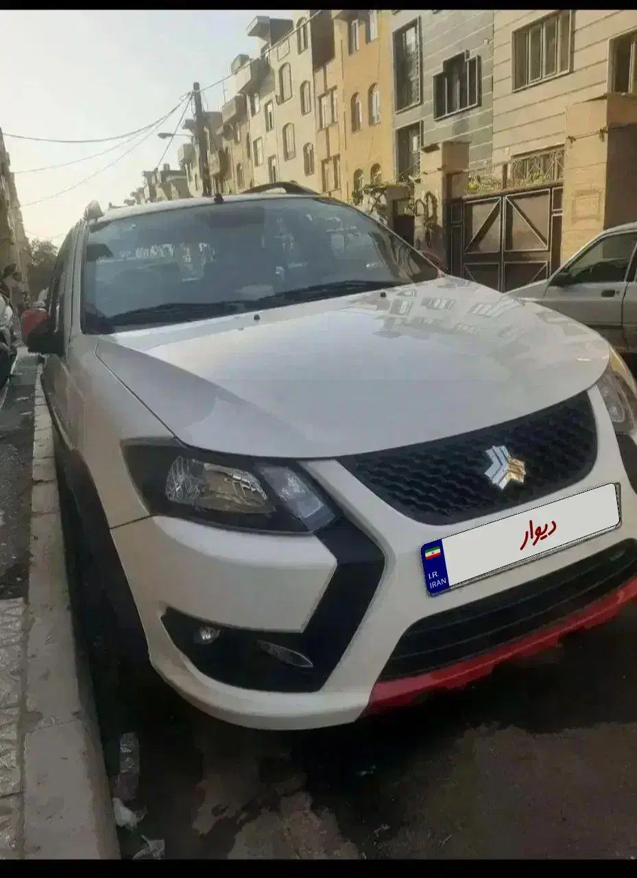 کوئیک سفید قرمز ۱۴۰۳ تمام فول|خودرو سواری و وانت|زاهدان, |دیوار