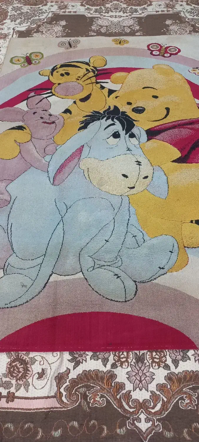 گلیم فرش اتاق کودک|گلیم، جاجیم، گبه|قم, آذر (نکویی)|دیوار