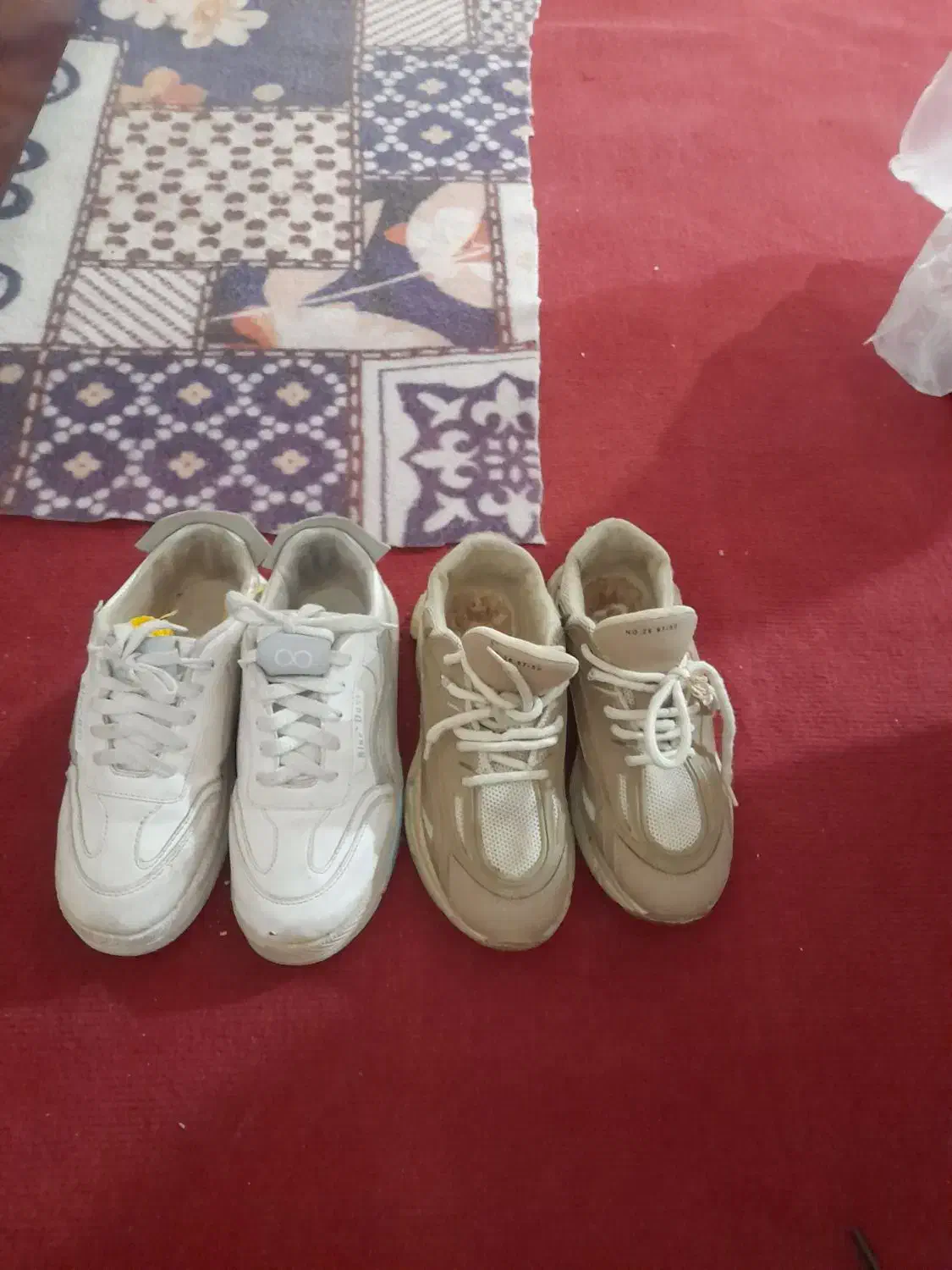 دو جفت کفش دست دوم فروشی|کیف، کفش، کمربند|نورآباد, |دیوار