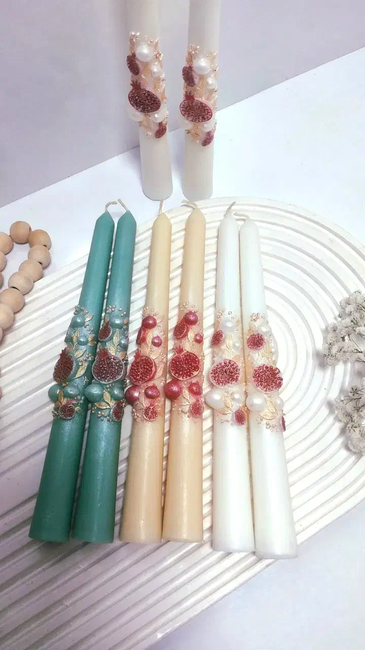 شمع یلدایی|صنایع دستی و سایر لوازم تزئینی|کلاله, |دیوار