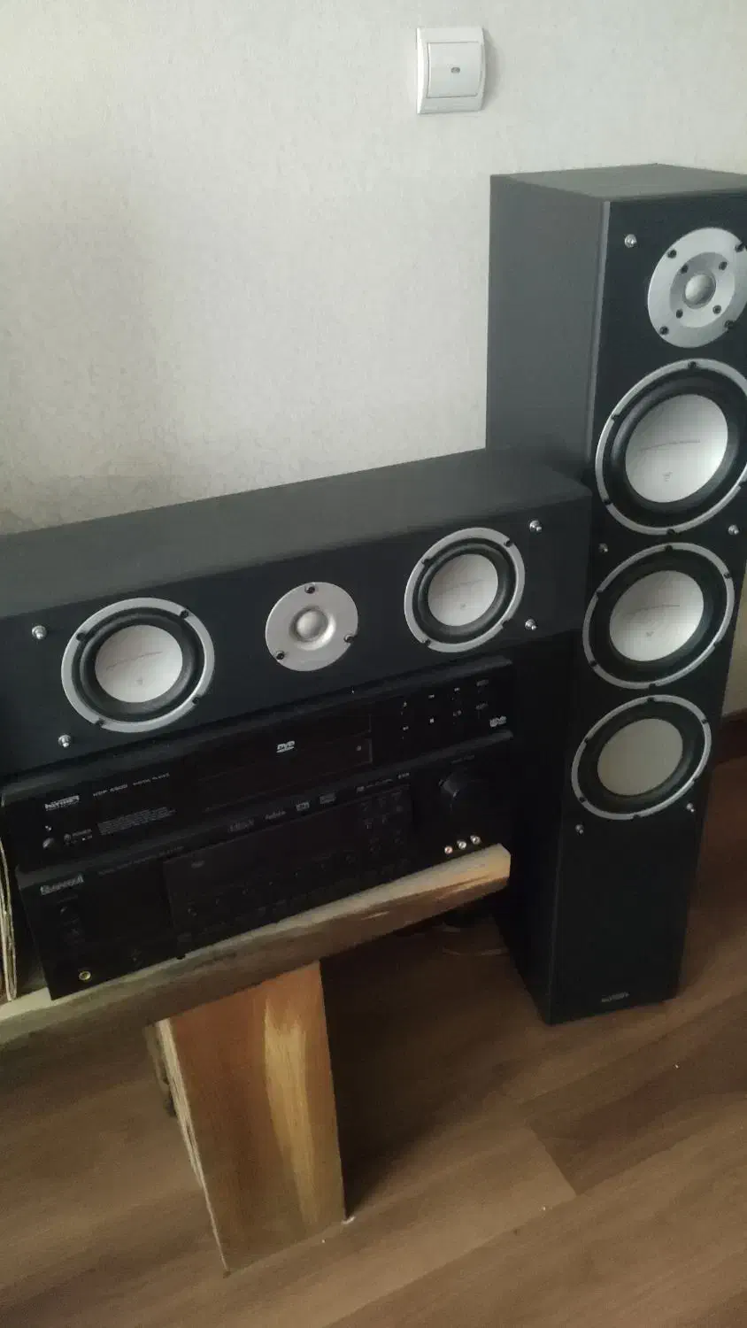 سیستم سینمای خانگی حرفه‌ای AMP SHERWOOD، DVD|سیستم صوتی خانگی|تهران, زرگنده|دیوار