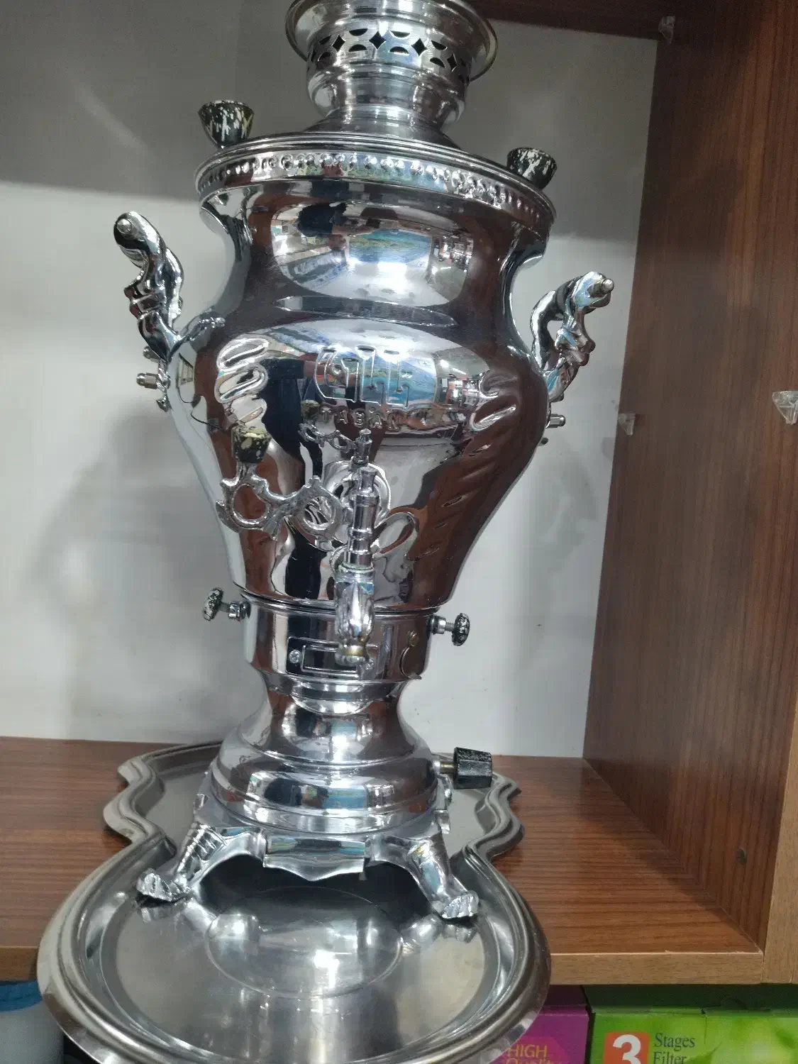 سماور گازی ۱۰ لیتری تابان|سماور، چای‌ساز، قهوه‌ساز|رباط‌کریم, انجم آباد|دیوار