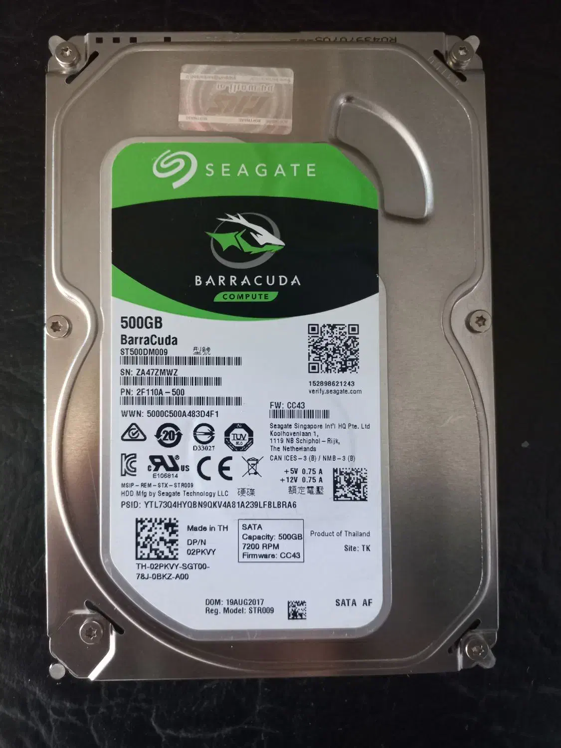 هارد ۵۰۰ گیگ سیگیت سلامت ۱۰۰ درصد|قطعات و لوازم جانبی رایانه|تهران, توحید|دیوار