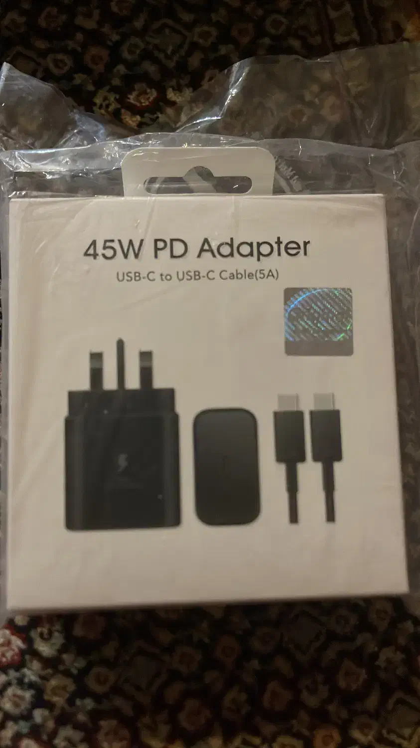 شارژر ۴۵وات با دو پورت|لوازم جانبی موبایل و تبلت|اهواز, کیانپارس |دیوار