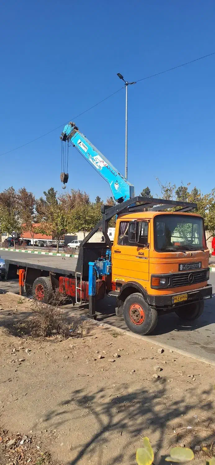 خاور 608 جرثقیل|خودرو سنگین|مشهد, رباط طرق|دیوار