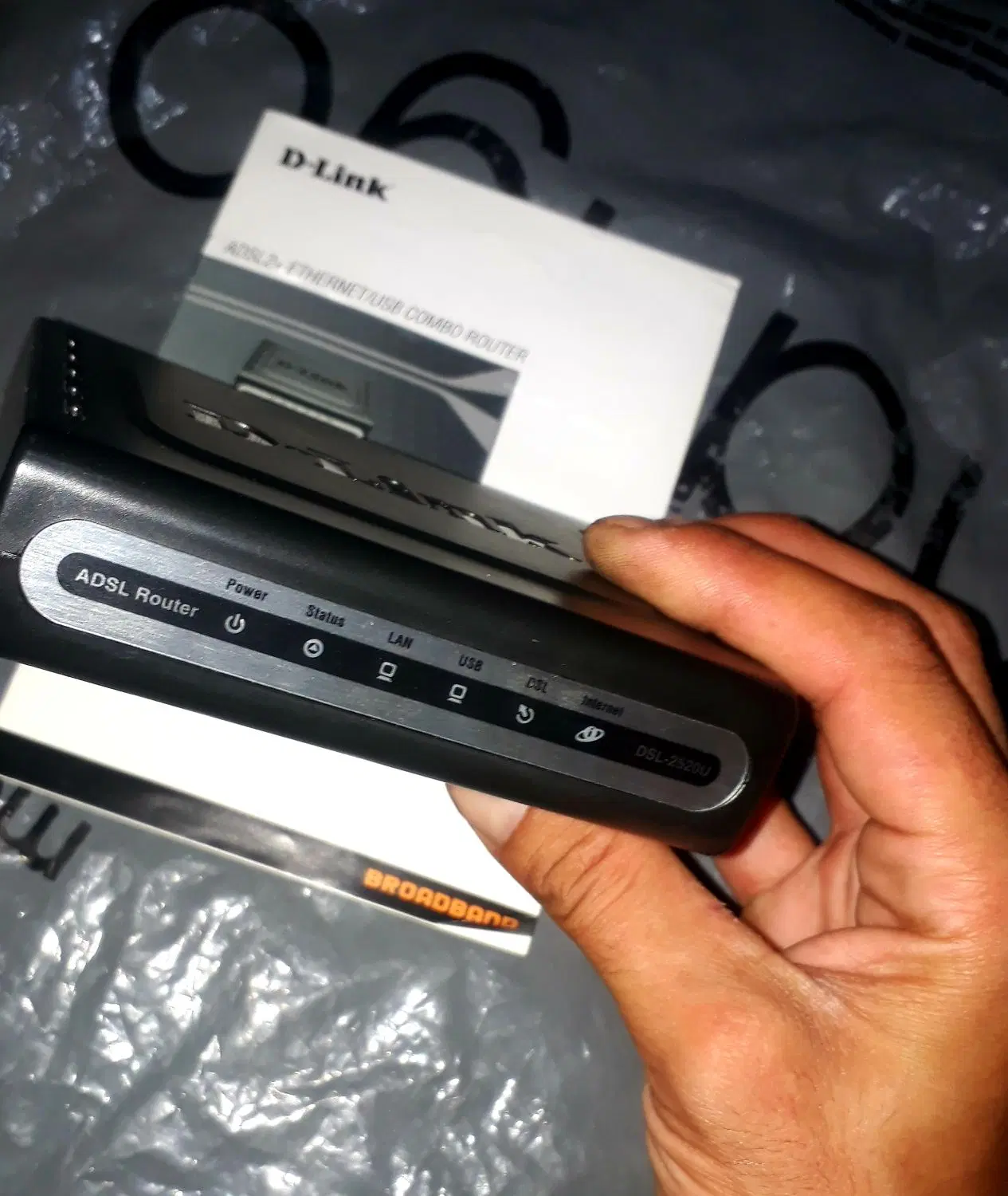 ADSLوایفای(Dsl-2520U)|مودم و تجهیزات شبکه|تهران, اوقاف|دیوار