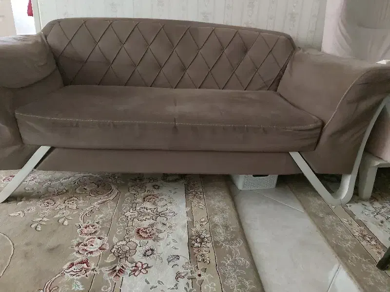 مبل ۷نفره پارچ ترک ومیز نهار خوری ۴ نفره|مبلمان خانگی و میز عسلی|فردیس, شهرک ۱۱۰|دیوار