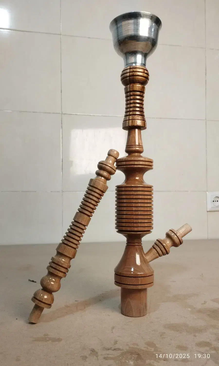 ساخت قلیان و احیای رنگ قلیان|صنایع دستی و سایر لوازم تزئینی|ایلام, |دیوار