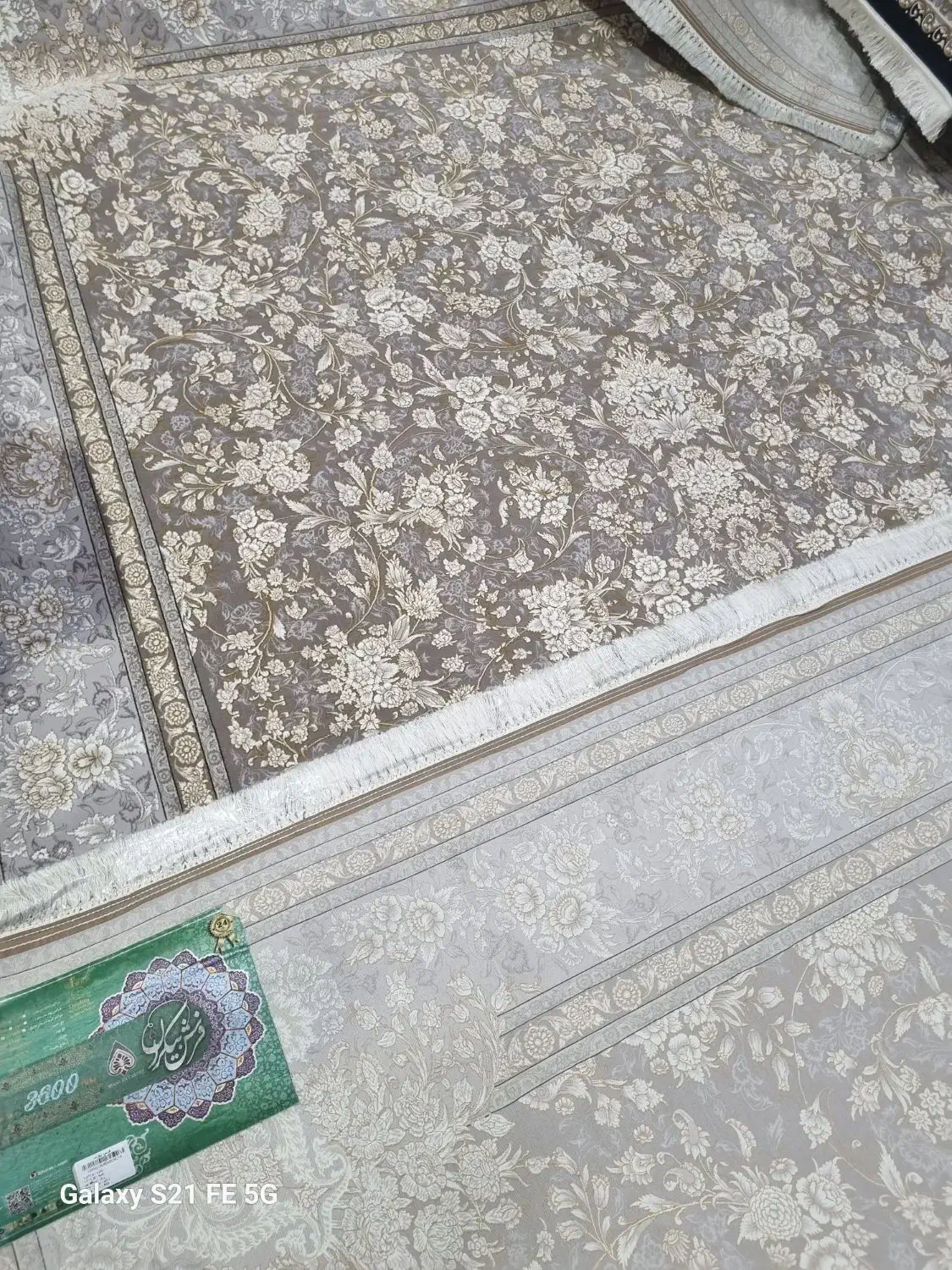 ۳تخته فرش ۹متری اصل ۱۲۰۰شانه|فرش|کرج, آق تپه|دیوار