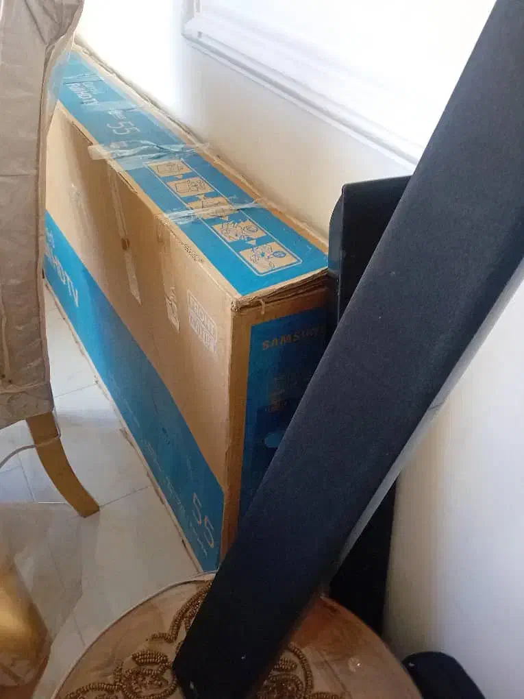 تلویزیون سامسونگ ال سی دی ضربه خورده با باند|تلویزیون و پروژکتور|پردیس, فاز ۱۱|دیوار