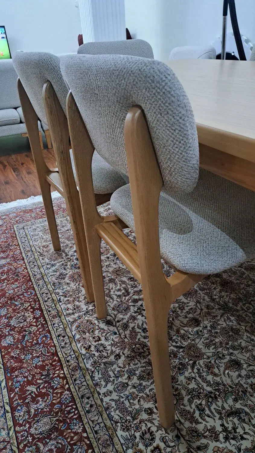 میز ناهارخوری ۶ نفره|میز و صندلی غذاخوری|تهران, گلستان (شهرک راه آهن)|دیوار