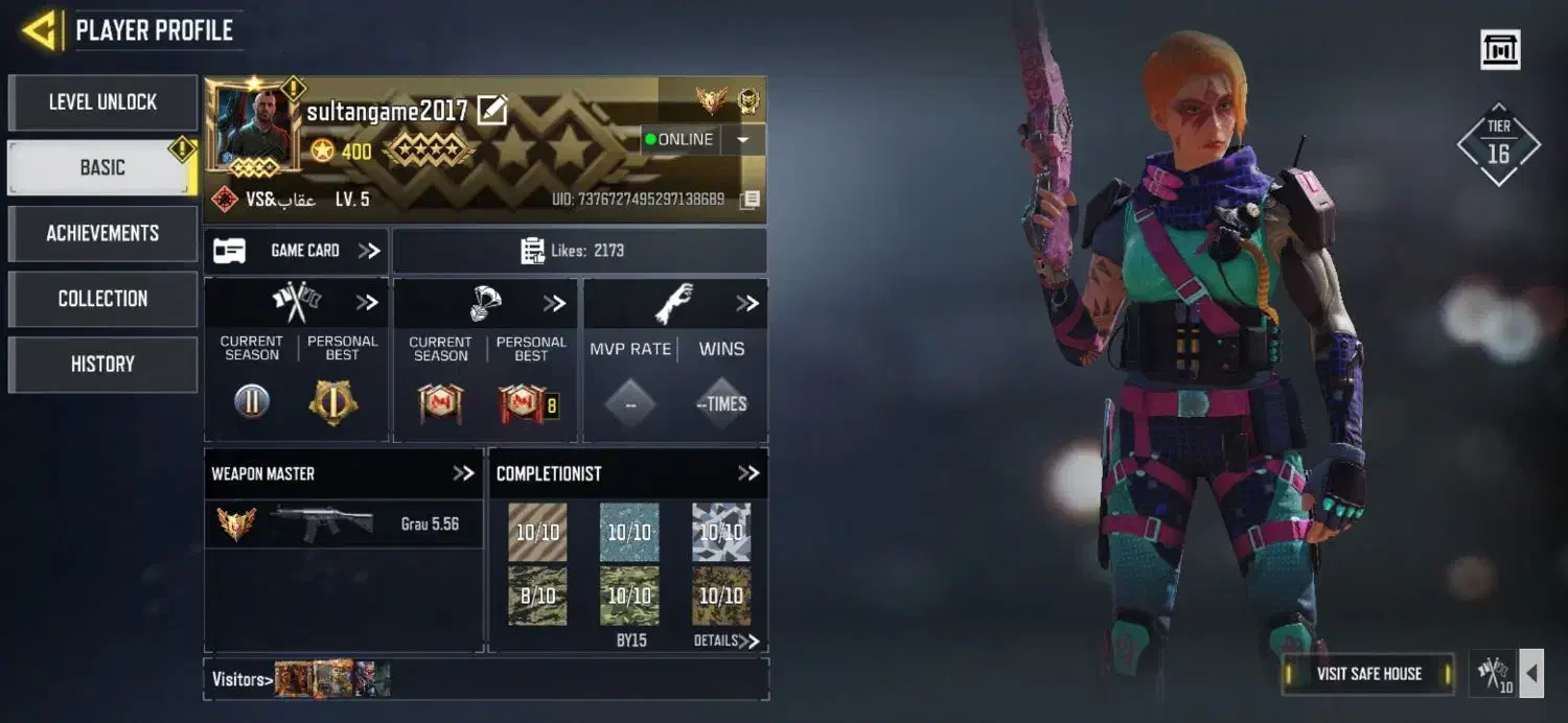 اکانت کالاف لول ۴۰۰|کنسول، بازی ویدئویی و آنلاین|رابر, |دیوار