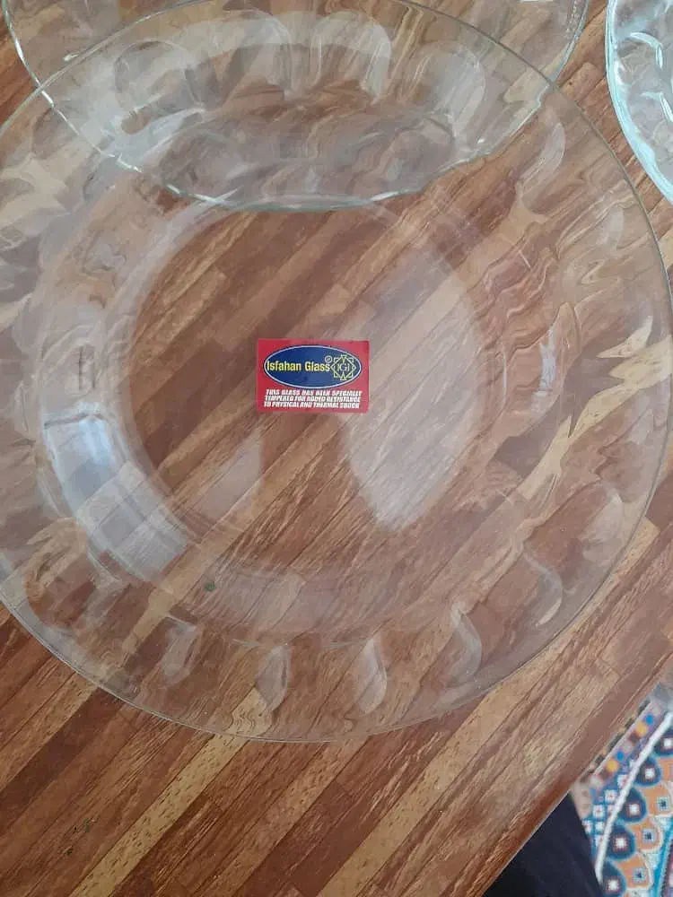 بشقاب کریستال|ظروف سرو و پذیرایی|شیراز, بهارستان|دیوار