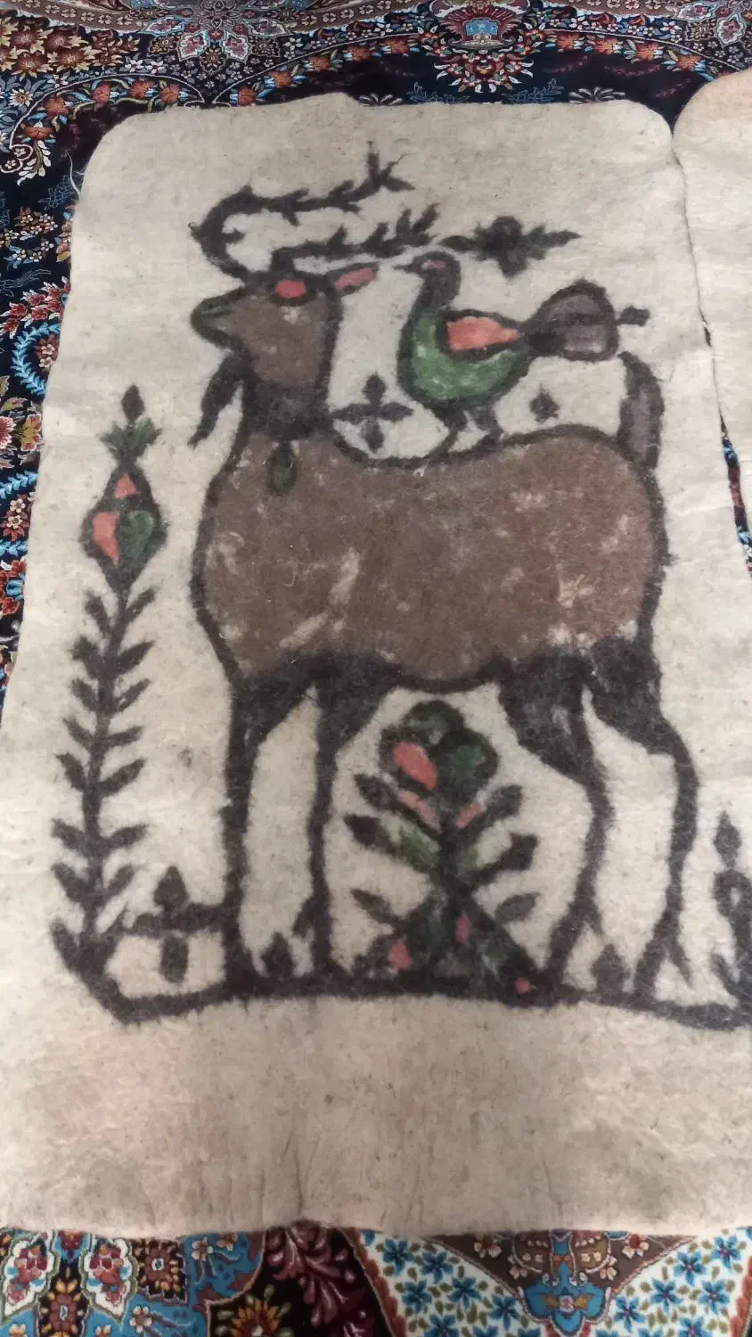 نمد|گلیم، جاجیم، گبه|کرمانشاه, |دیوار