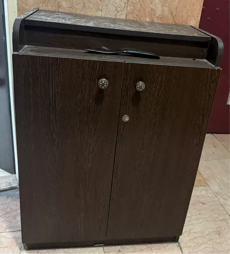 جاکفشی ام دی اف قهوه ای چهارطبقه|جاکفشی، کمد، دراور|تهران, نیکنام|دیوار