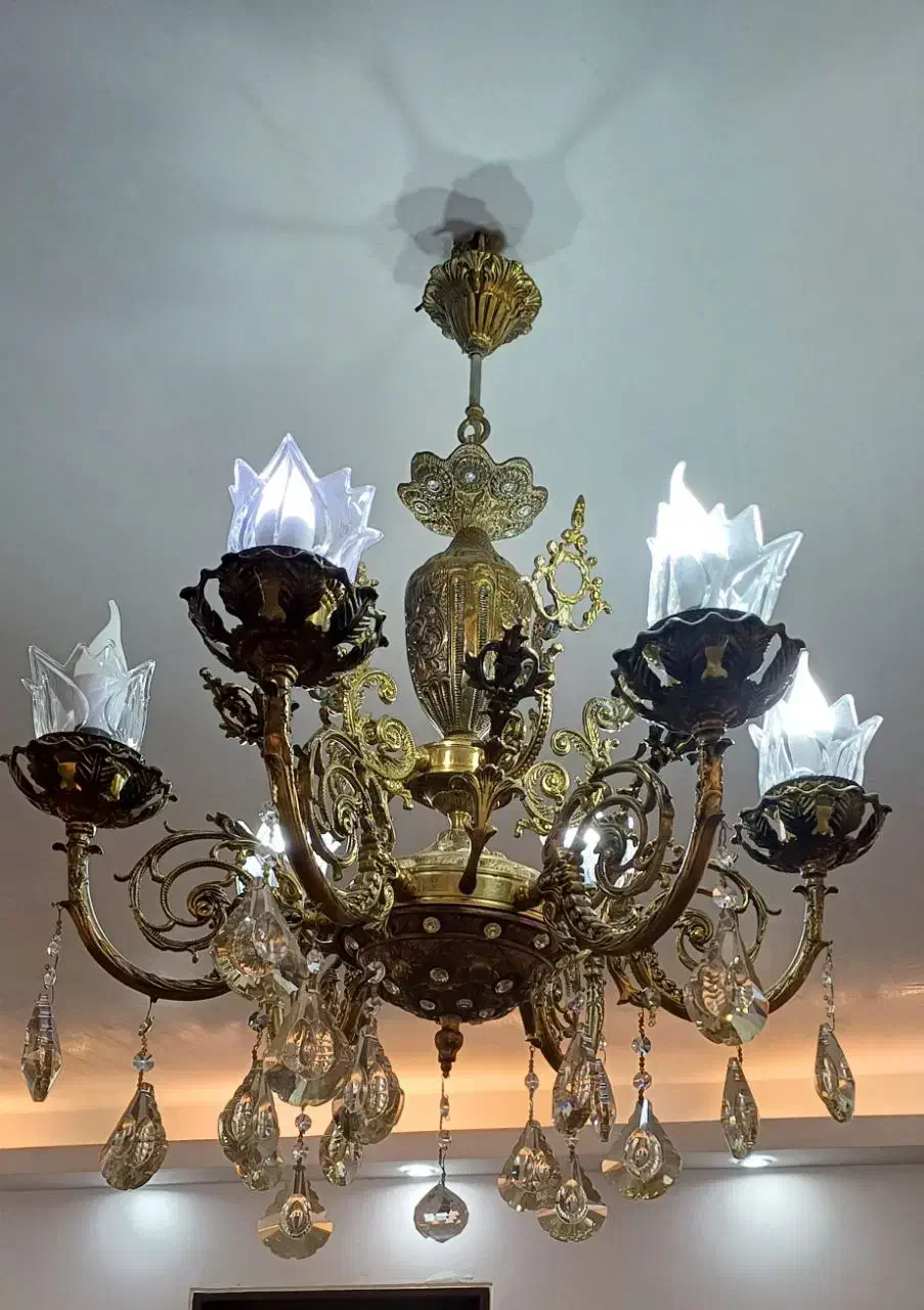 لوستر|لوستر و چراغ آویز|تبریز, |دیوار