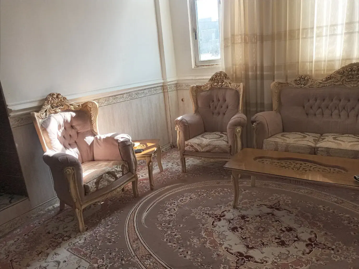 مبل استیل ۹نفره|مبلمان خانگی و میز عسلی|کبودرآهنگ, |دیوار