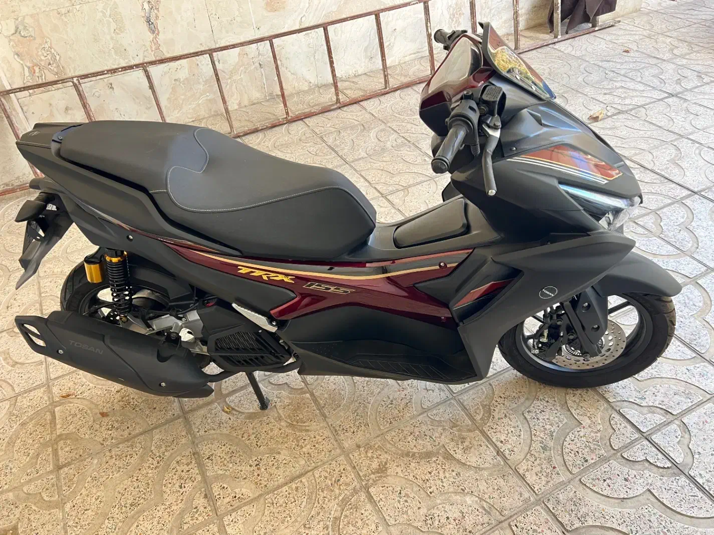 موتور آیروکس آب خنک ۱۵۵ توسان|موتورسیکلت|شاهرود, |دیوار