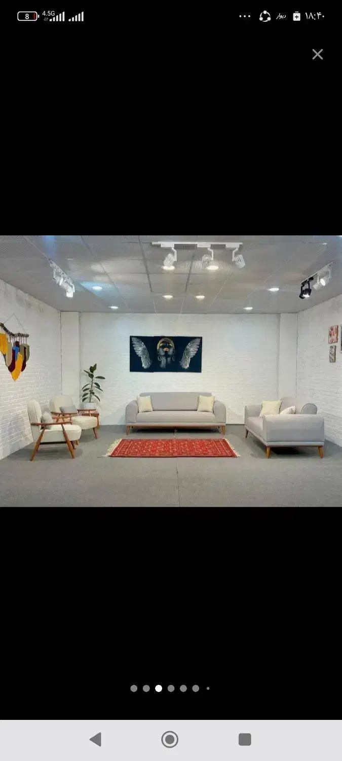 مبل راحتی مینیمال|مبلمان خانگی و میز عسلی|ساوه, |دیوار