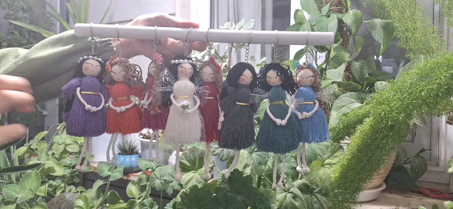 جاکلیدی عروسک شیک|زیورآلات و اکسسوری|بوئین زهرا, |دیوار