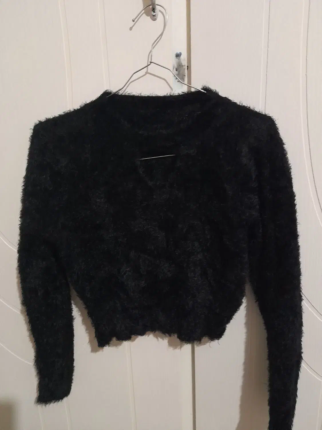 بافت مشکی .کراپ|لباس|محمدشهر, محمدشهر|دیوار