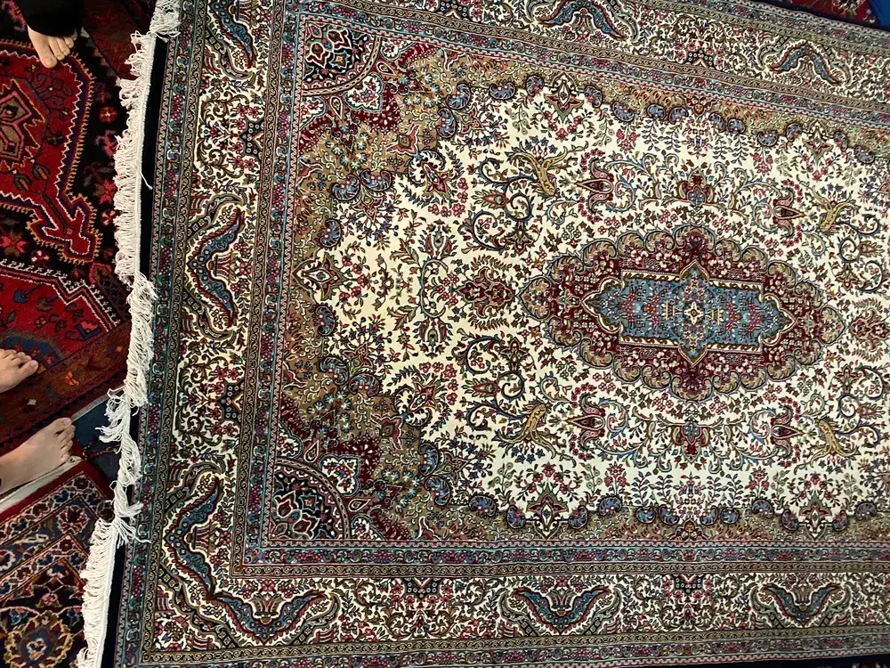 دو تخته فرش ۶ متری کاملا نوقیمت هر تخته|فرش|تهران, آبشار تهران (دریاچه)|دیوار