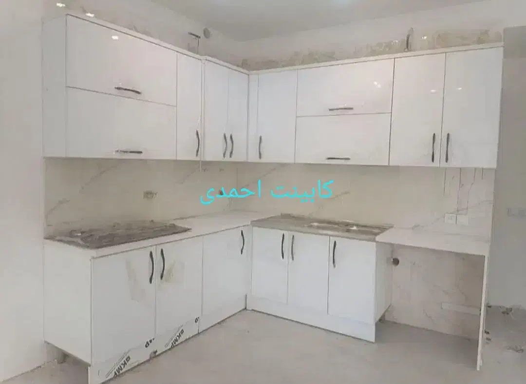 کابینت هایگلاس سفید طوسی سفید کاپوچینو کدz42|مصالح و تجهیزات ساختمان|کوچصفهان, |دیوار
