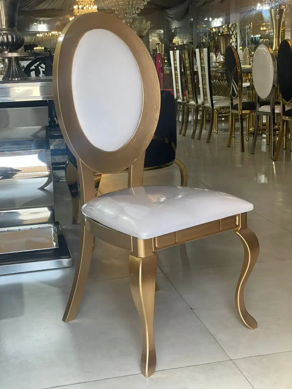 صندلی پلیمری مدل زردوا/تالار عقد رستوران اجتماعات|عمده‌فروشی|ایجرود, |دیوار