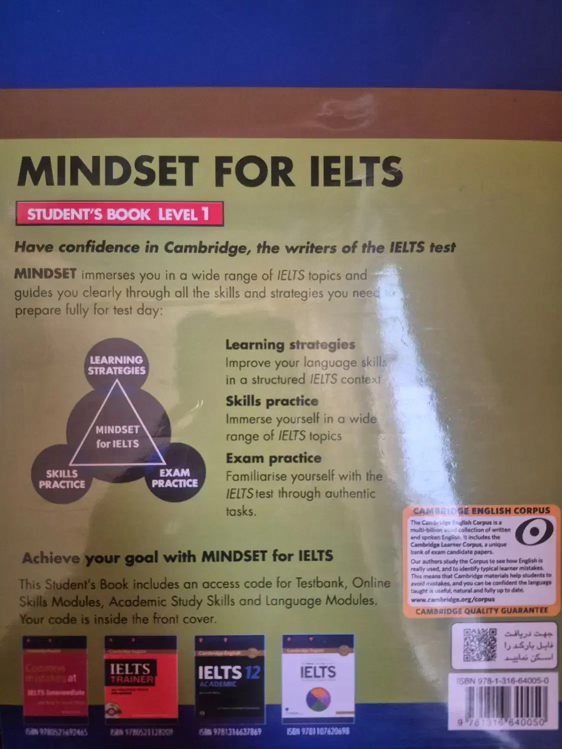 کتاب MINDSET FOR IELTS|کتاب و مجله آموزشی|اصفهان, مهرآباد|دیوار