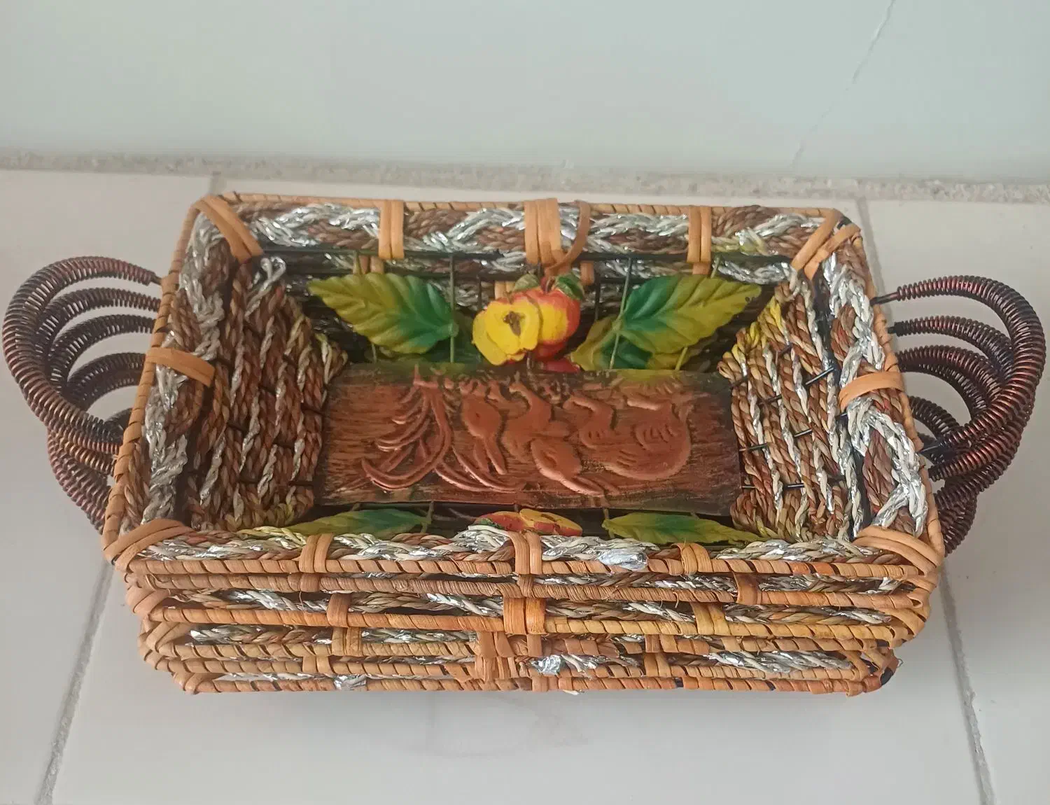 ۶ عدد سبد نان فلزی|ظروف سرو و پذیرایی|اسدآباد, |دیوار