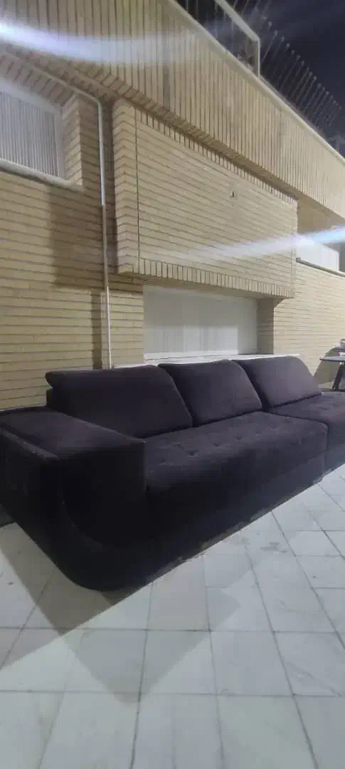 مبل مشکی مخمل مخصوص محل کار|مبلمان خانگی و میز عسلی|قم, سالاریه|دیوار