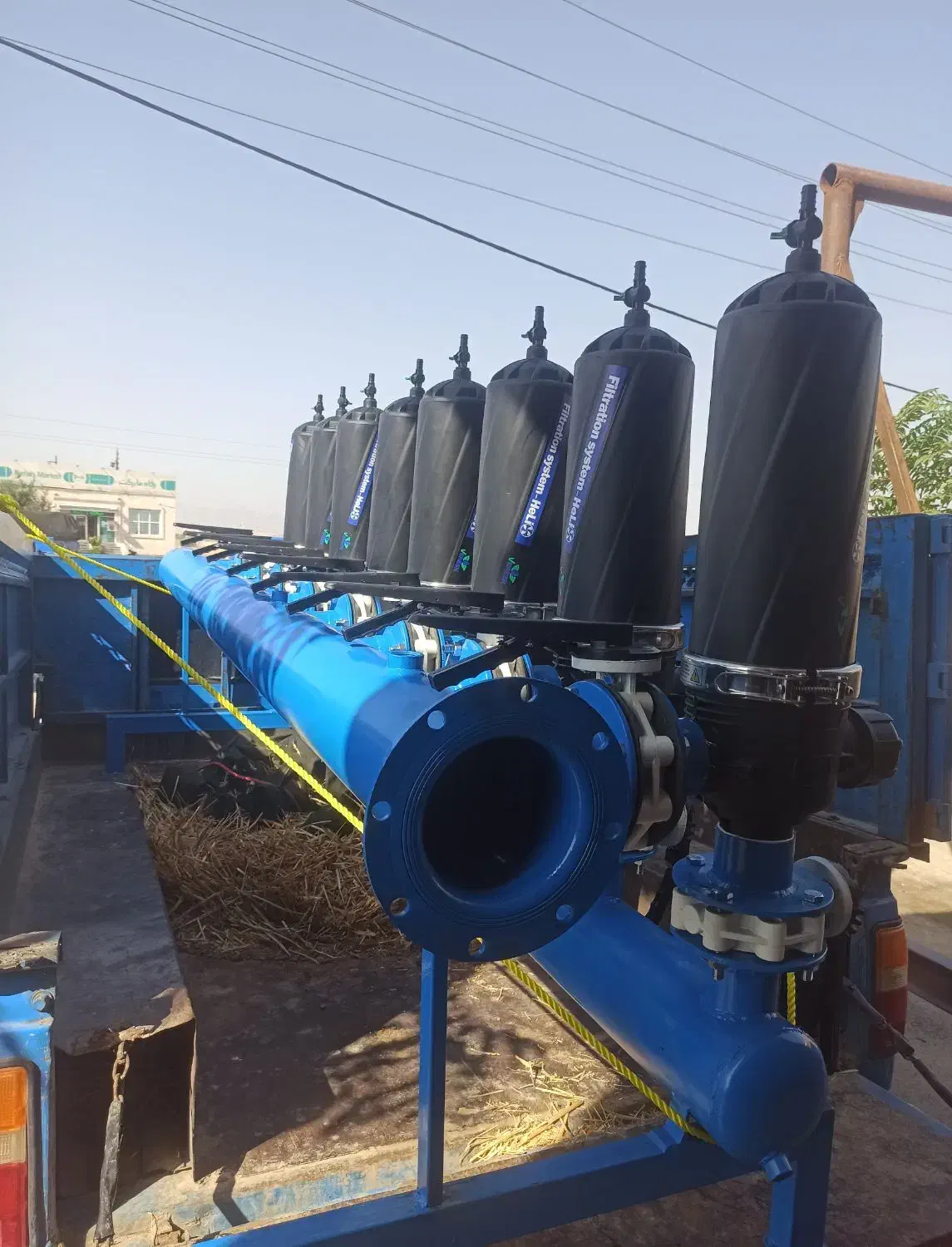 فیلترآبیاری دیسکی.مخزن تزریق کود.فیلترشنی.شنگیر|ماشین‌آلات صنعتی|قزوین, |دیوار