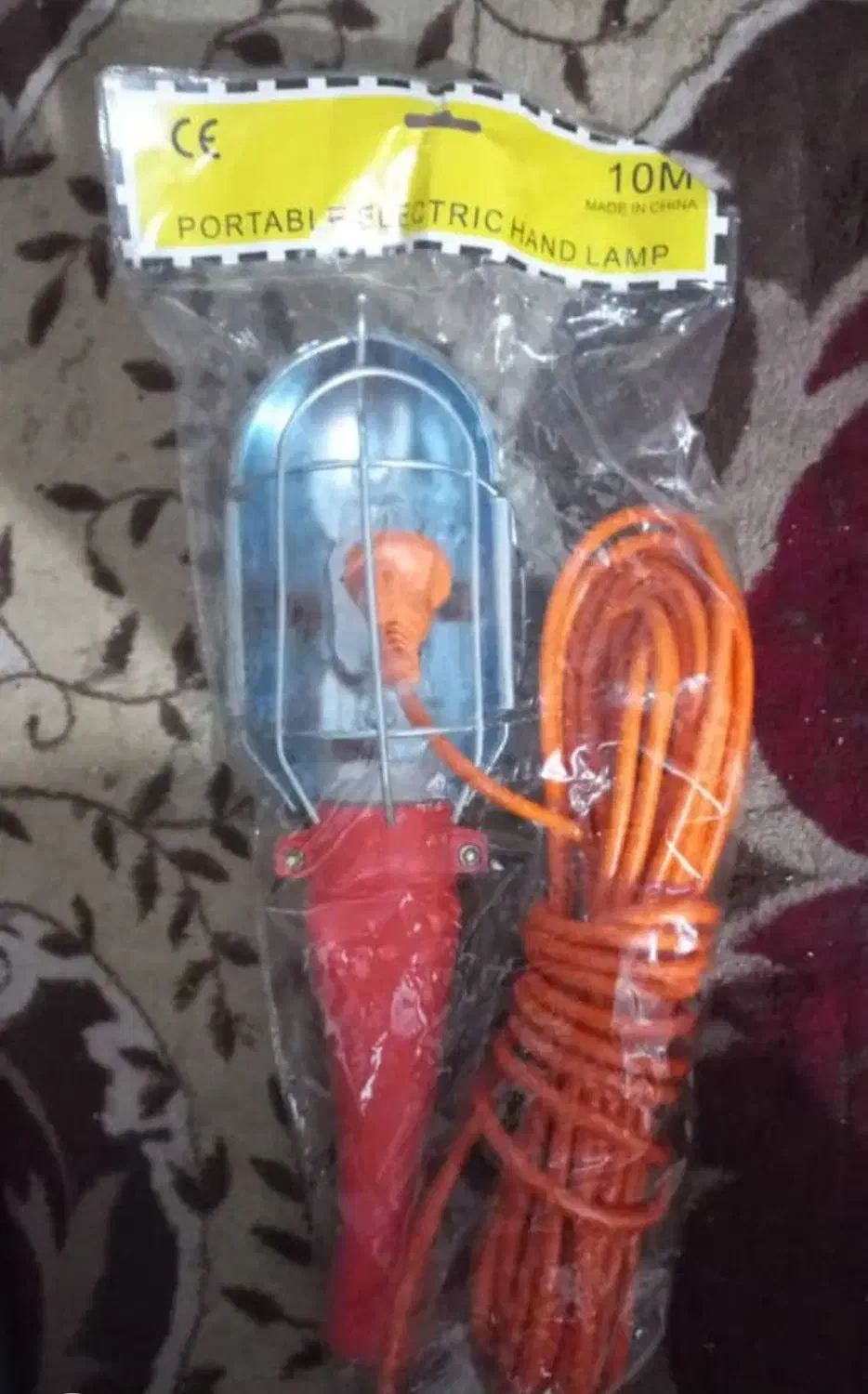 لامپ سیار خارجی کاملا نو با سیم ده متری|لامپ و چراغ|بندرعباس, |دیوار