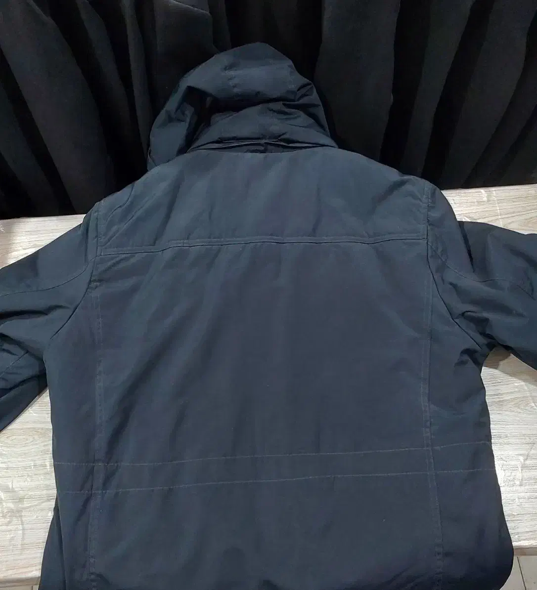 کاپشن گرم خارجی سایز دو ایکس سرمه ای و مشکی|لباس|شاهین دژ, |دیوار