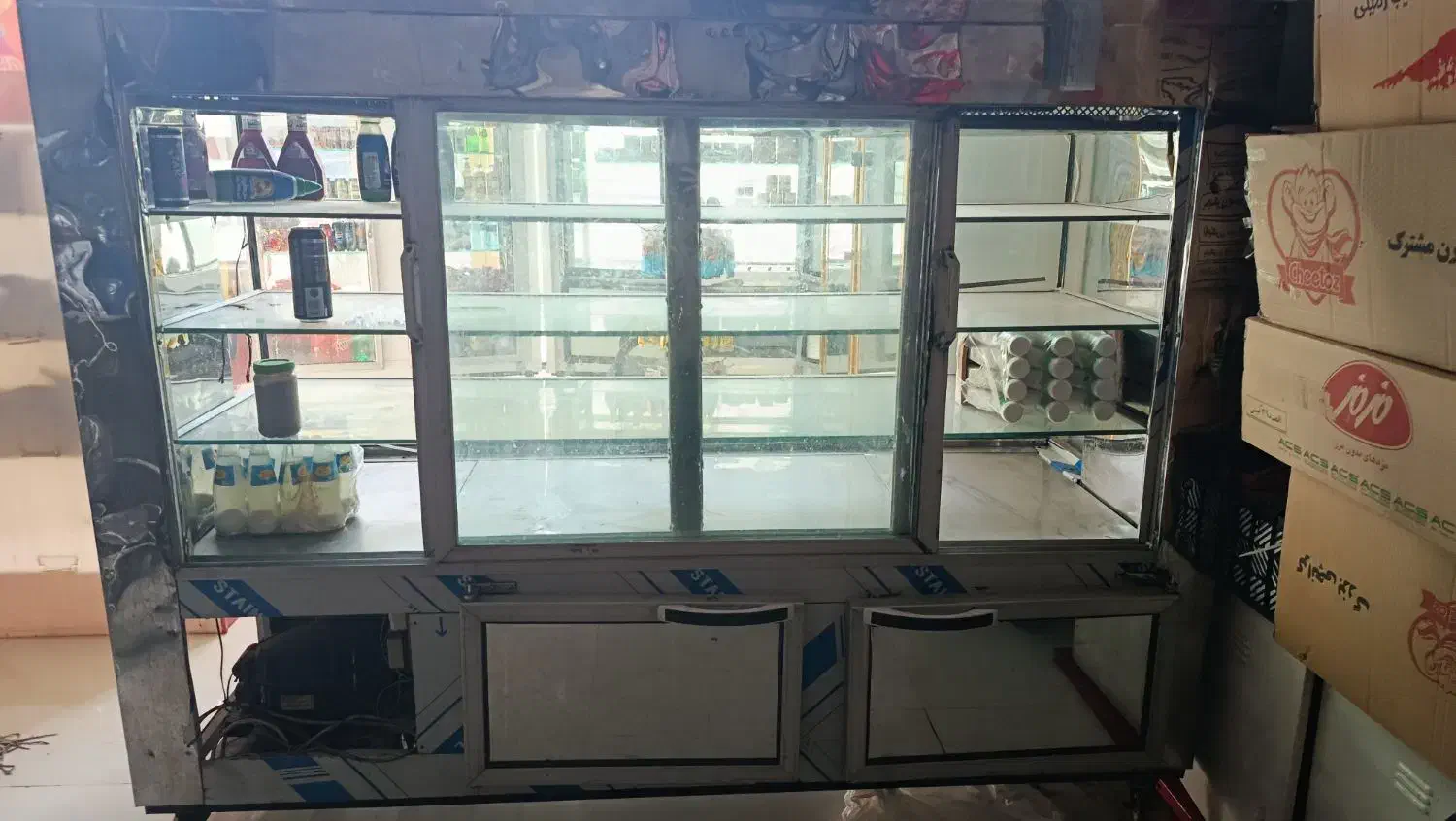 یخچال اکواریومی فر ساندویجی موتور ۲۰۰|کافیشاپ و رستوران|مرند, |دیوار