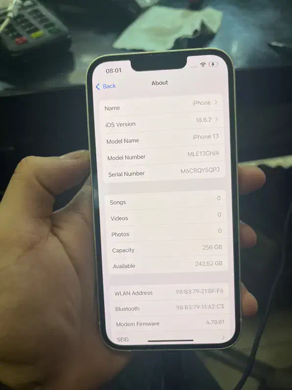 iphone 13 256gb|موبایل|اهواز, کوروش|دیوار