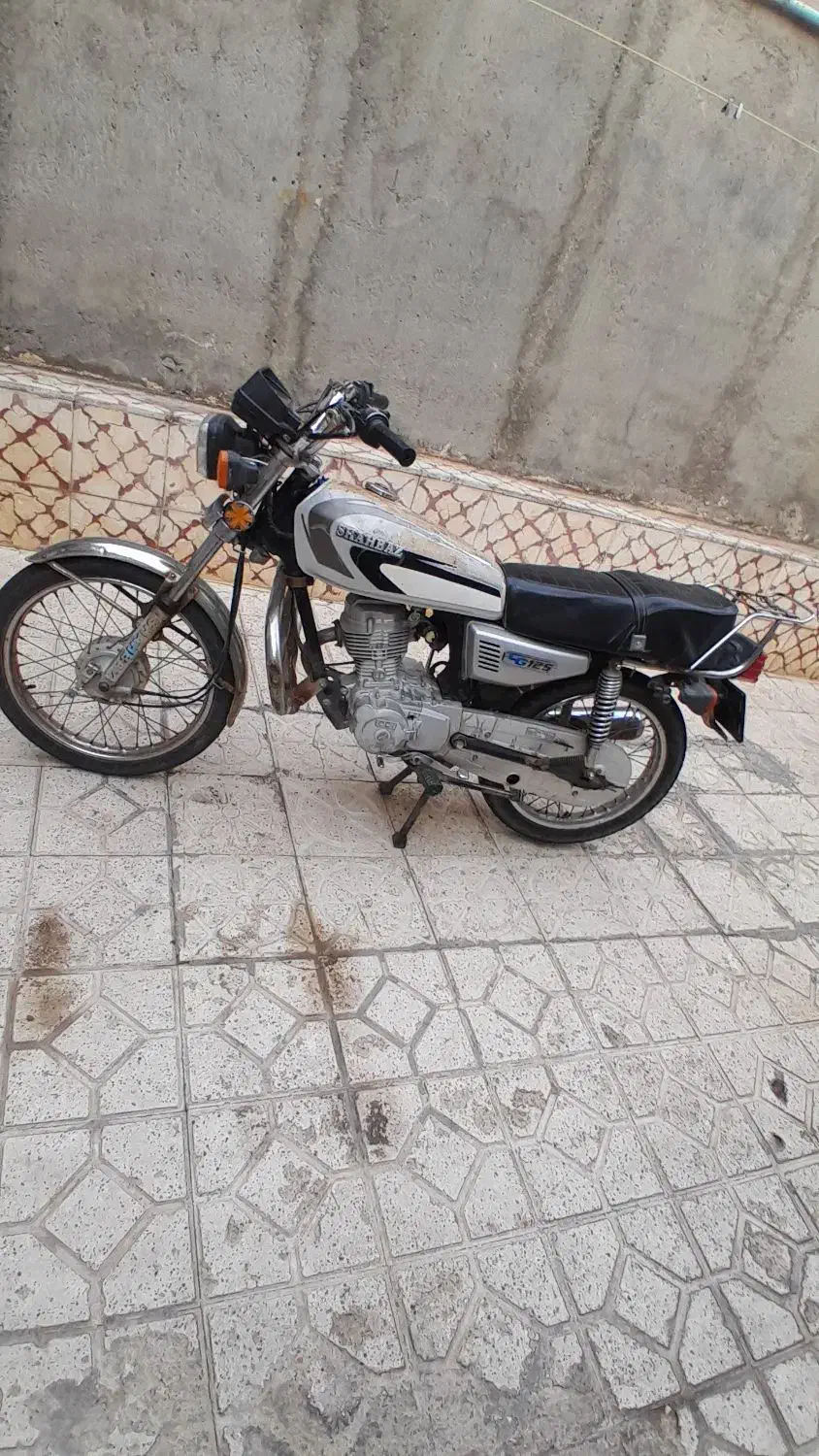 موتور شهباز پنج دنده ۱۲۵مدل ۸۷|موتورسیکلت|اهر, |دیوار