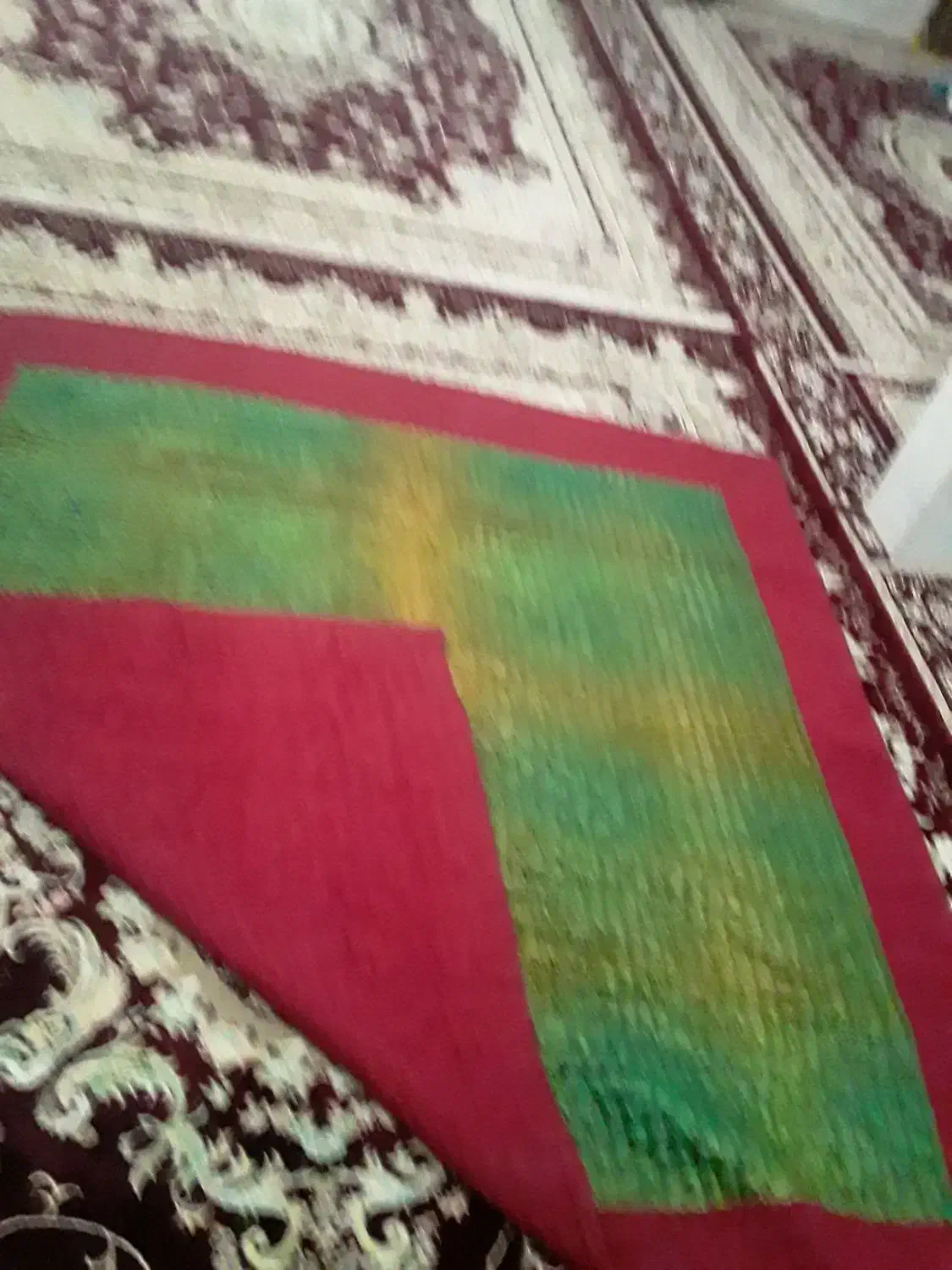 دوعددلحاف کرسی نونو|رختخواب، بالش، پتو|ورزنه, |دیوار