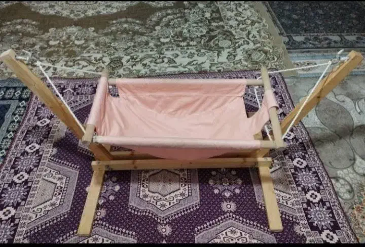 گهواره سنتی ننو|تخت و سرویس خواب|قرچک, باقرآباد|دیوار