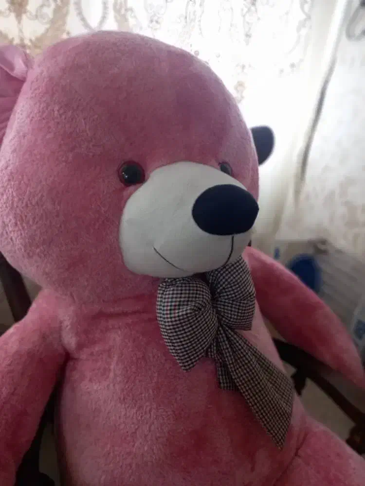 خرس بزرگ صورتی مناسب هدیه دادن|اسباب‌‌بازی|مشهد, احمدآباد|دیوار