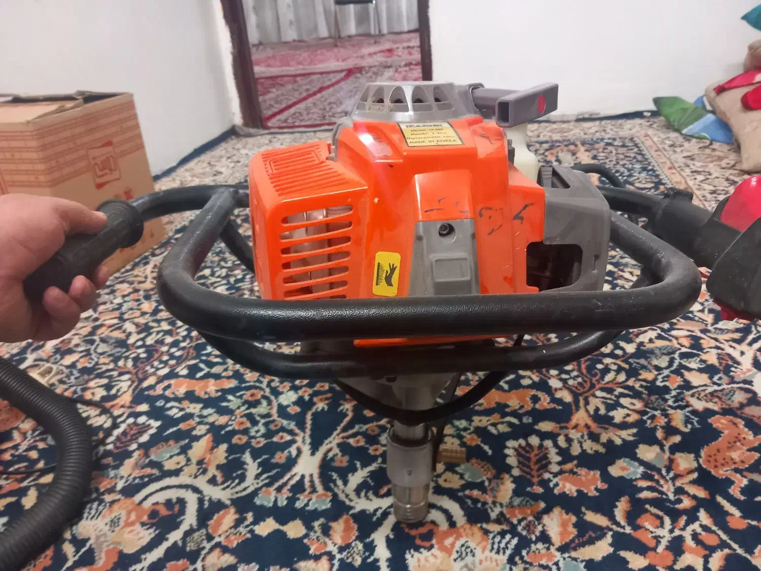 دستگاه کر گیری بنزینی با ده متر مته|ابزارآلات|ملک‌آباد, |دیوار