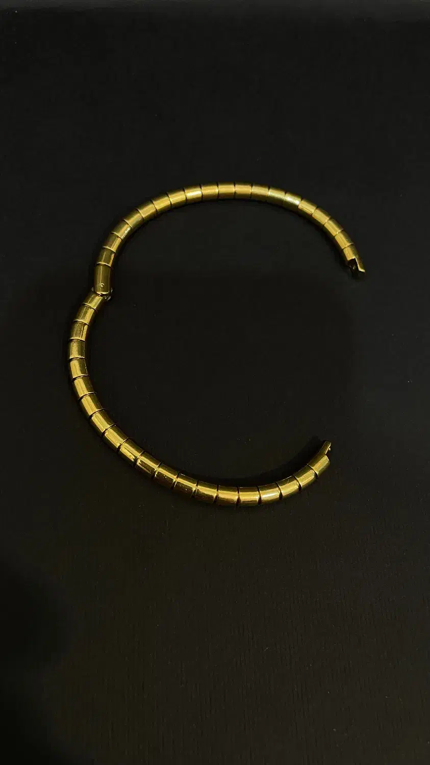 دستبند طلایی مینیمال استیل اسپرت|بدلیجات|اهواز, کیانپارس |دیوار