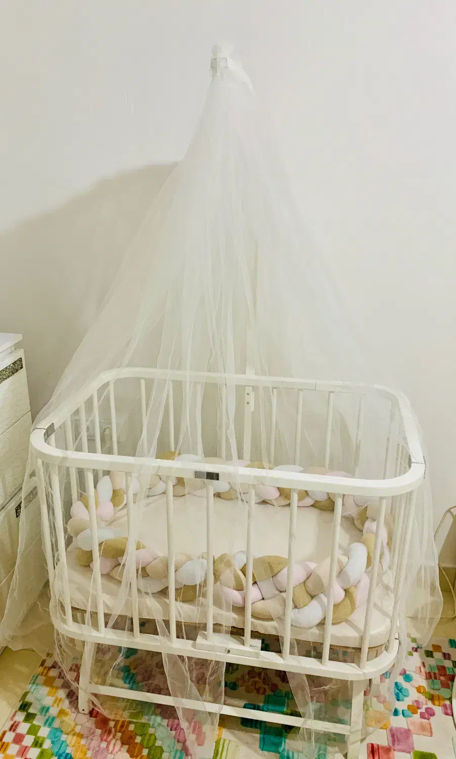 تخت کنار مادر خارجی|تخت و صندلی بچه|رشت, کوی مهر|دیوار