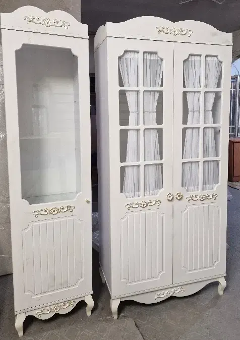 ست تخت کودک و نوجوان تخت دونفره با پاتختی|تخت و سرویس خواب|خاوران, |دیوار